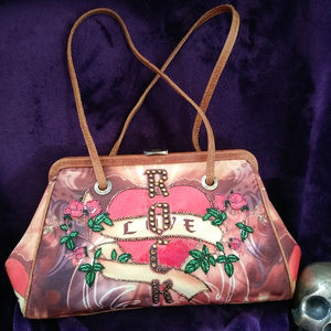 Isabella Fiore ROCK Love Tatoo handbag